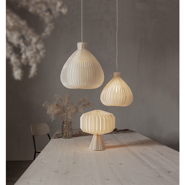 Bordslampa Honeycomb vit