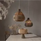 Bordslampa Honeycomb beige