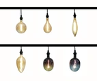 LEDlampa Industrial Globe grön