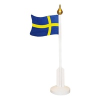Svensk flagga bordsmodell