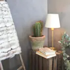 Vikvägg betonggrå