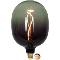 LEDlampa Industrial Globe grön