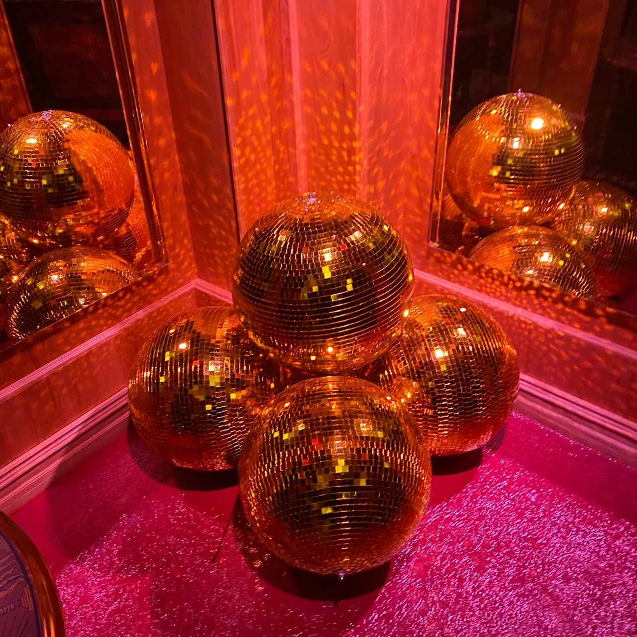 Discokula guld 40cm