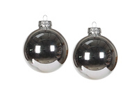 Julgranskulor Silver
