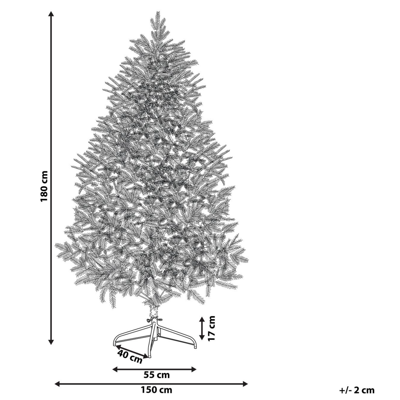 Gran rosa 170cm
