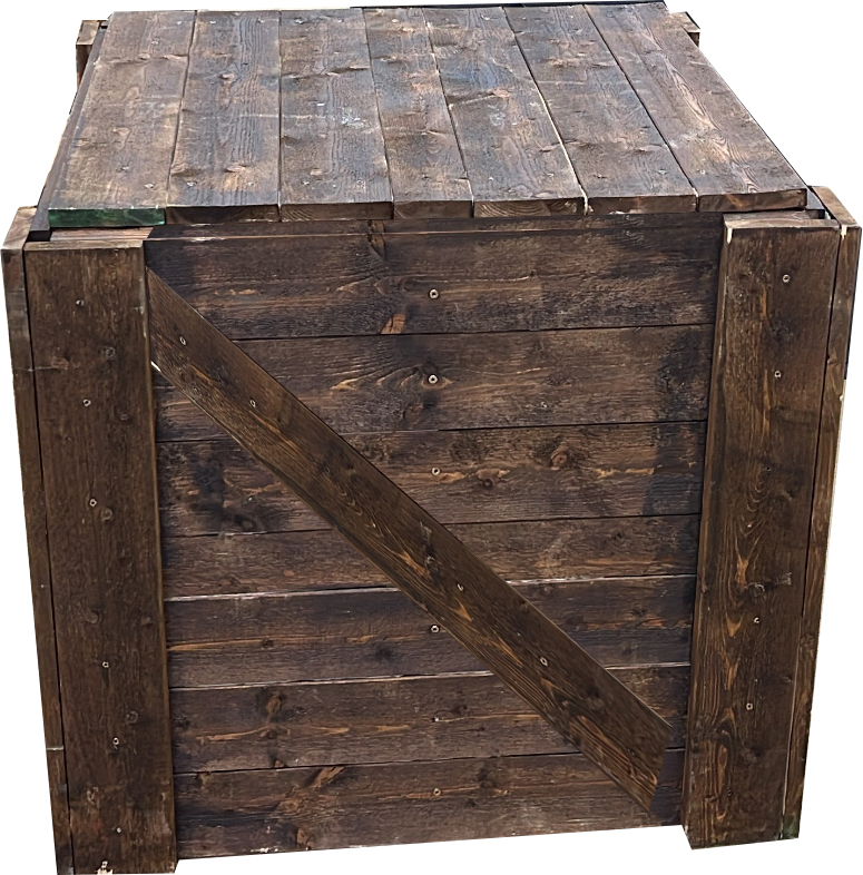 Trälåda cargo crate
