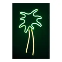 Neonskylt palm