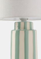 Bordslampa mint/vit