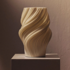 Bordslampa Swirl vit