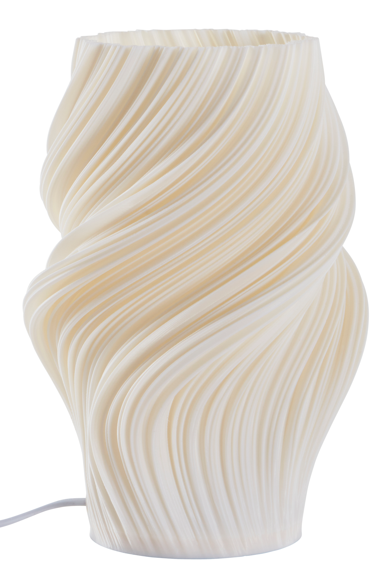 Bordslampa Swirl vit