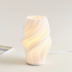 Bordslampa Swirl vit