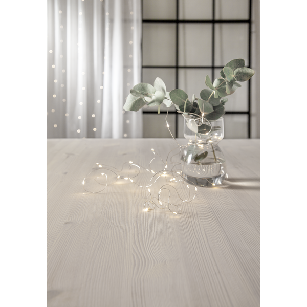 LEDslinga dew drops batteri
