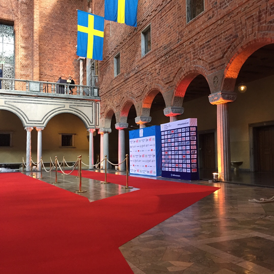 Eventmatta Röd