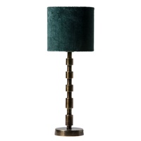 Bordslampa oxiderad mässing