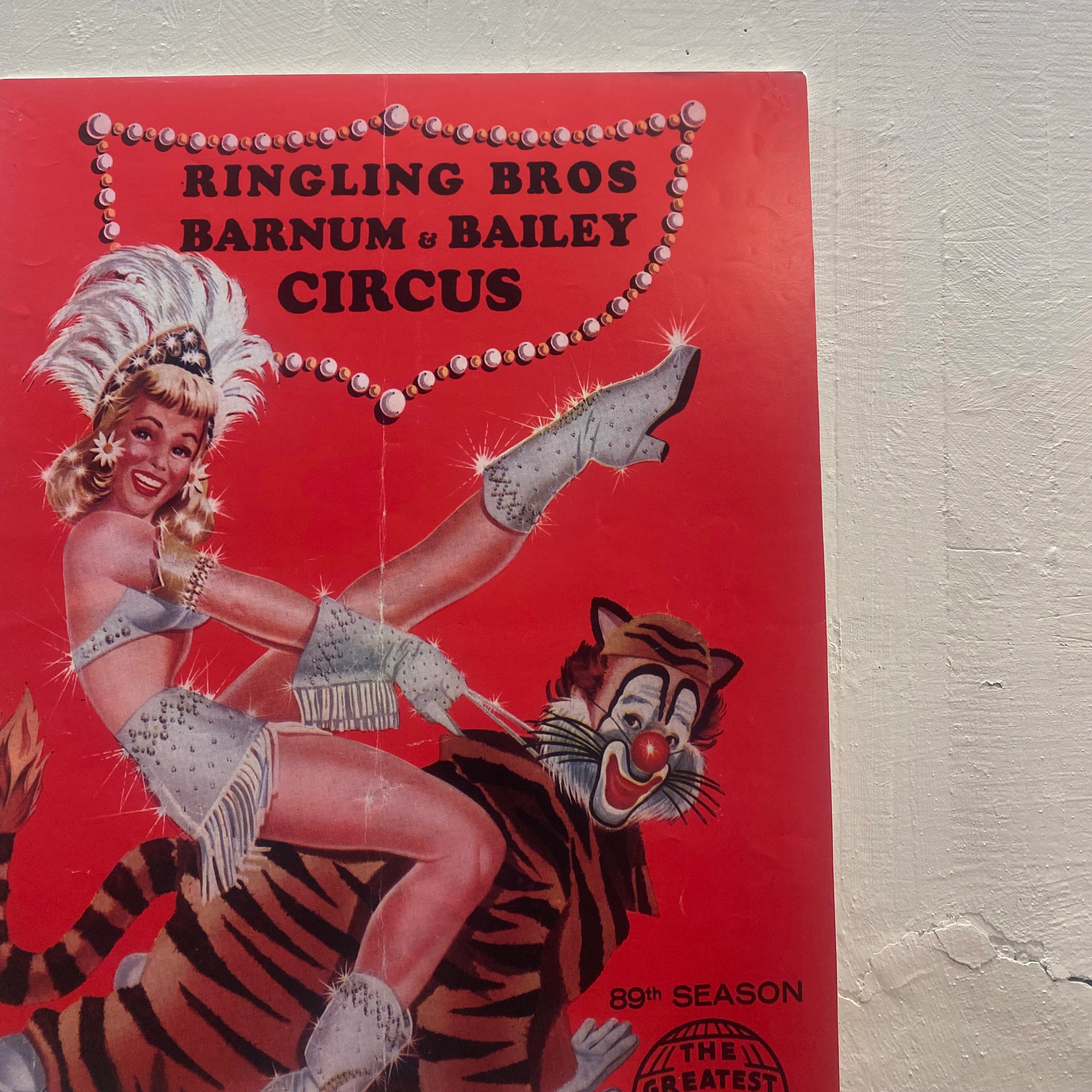Cirkus- och tivoliaffischer vintage