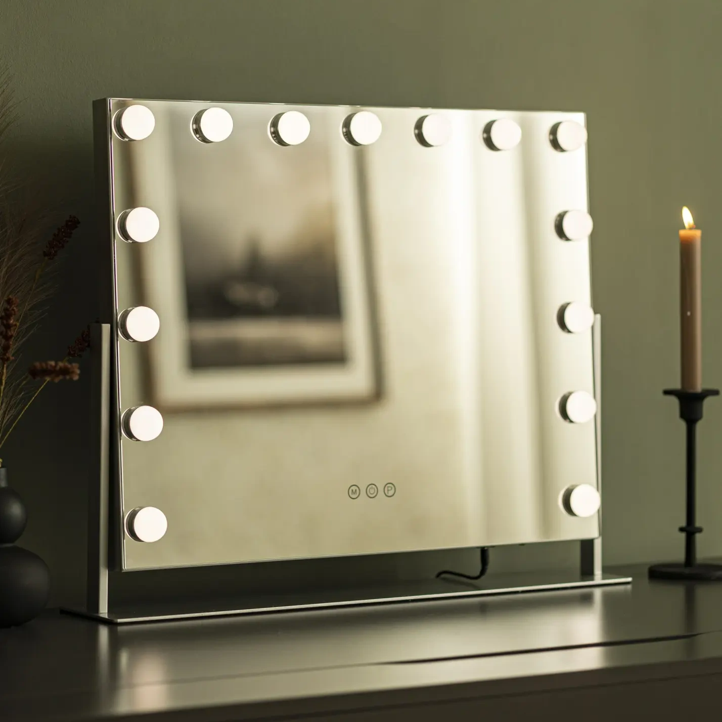 Sminkspegel LED