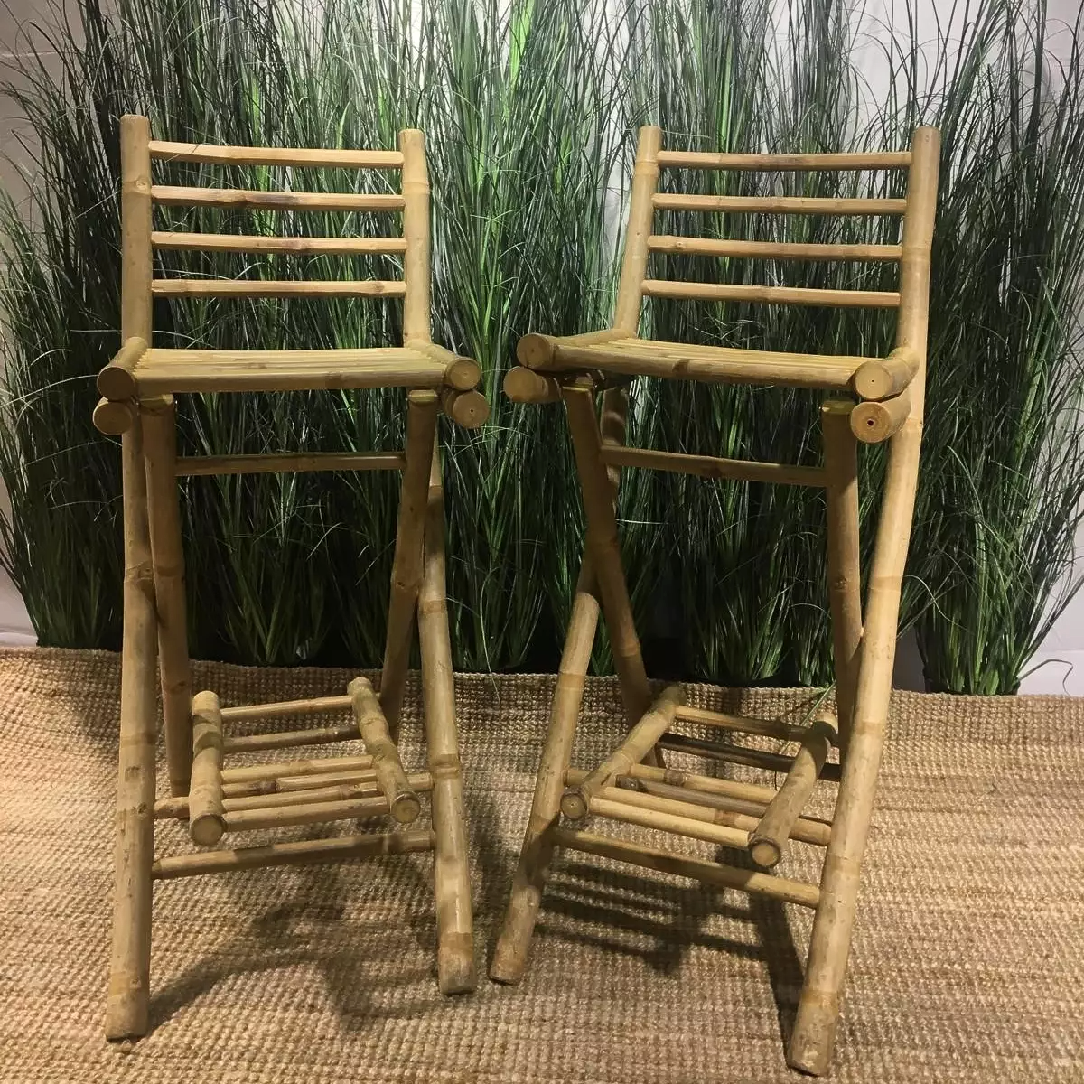 Barstol bambu