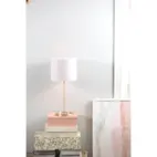 Bordslampa Como mässing