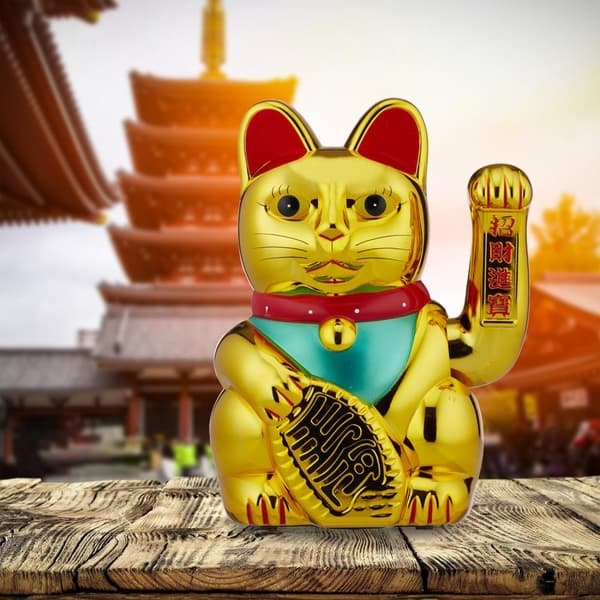 Vinkande katt Maneki Neko