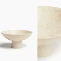 Skål marmor ljusbeige