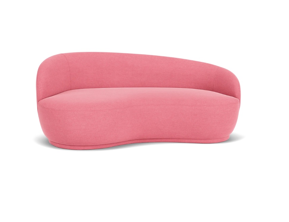 Soffa rosa vänster