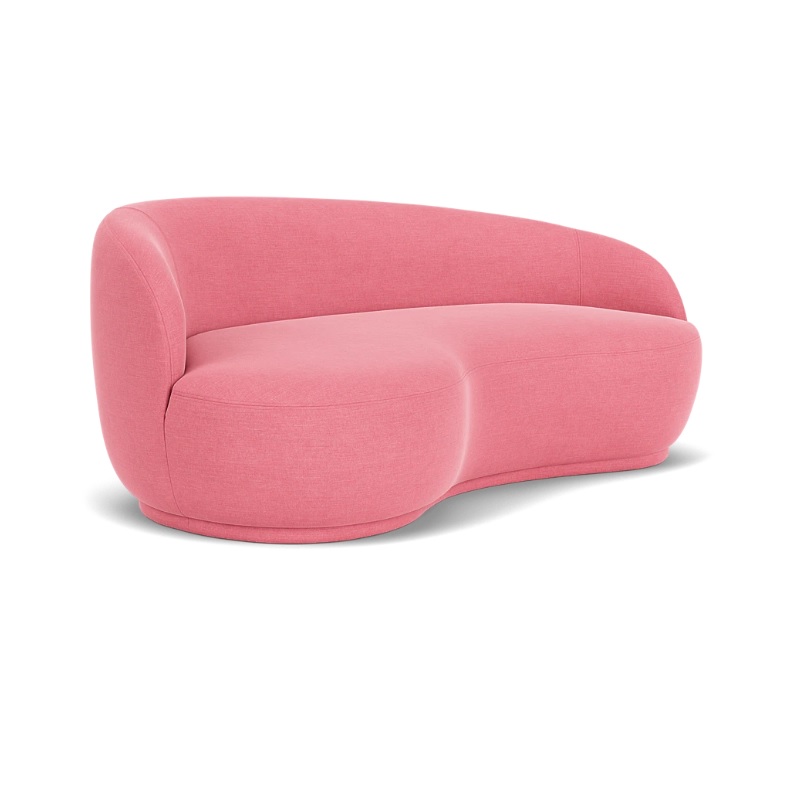 Soffa rosa vänster