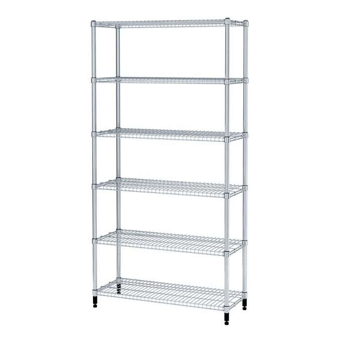 Hylla blank krom 180cm