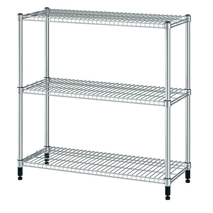 Hylla blank krom 94cm