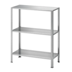 Hylla förzinkad stål H 74cm