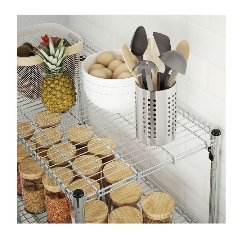 Hylla blank krom 94cm