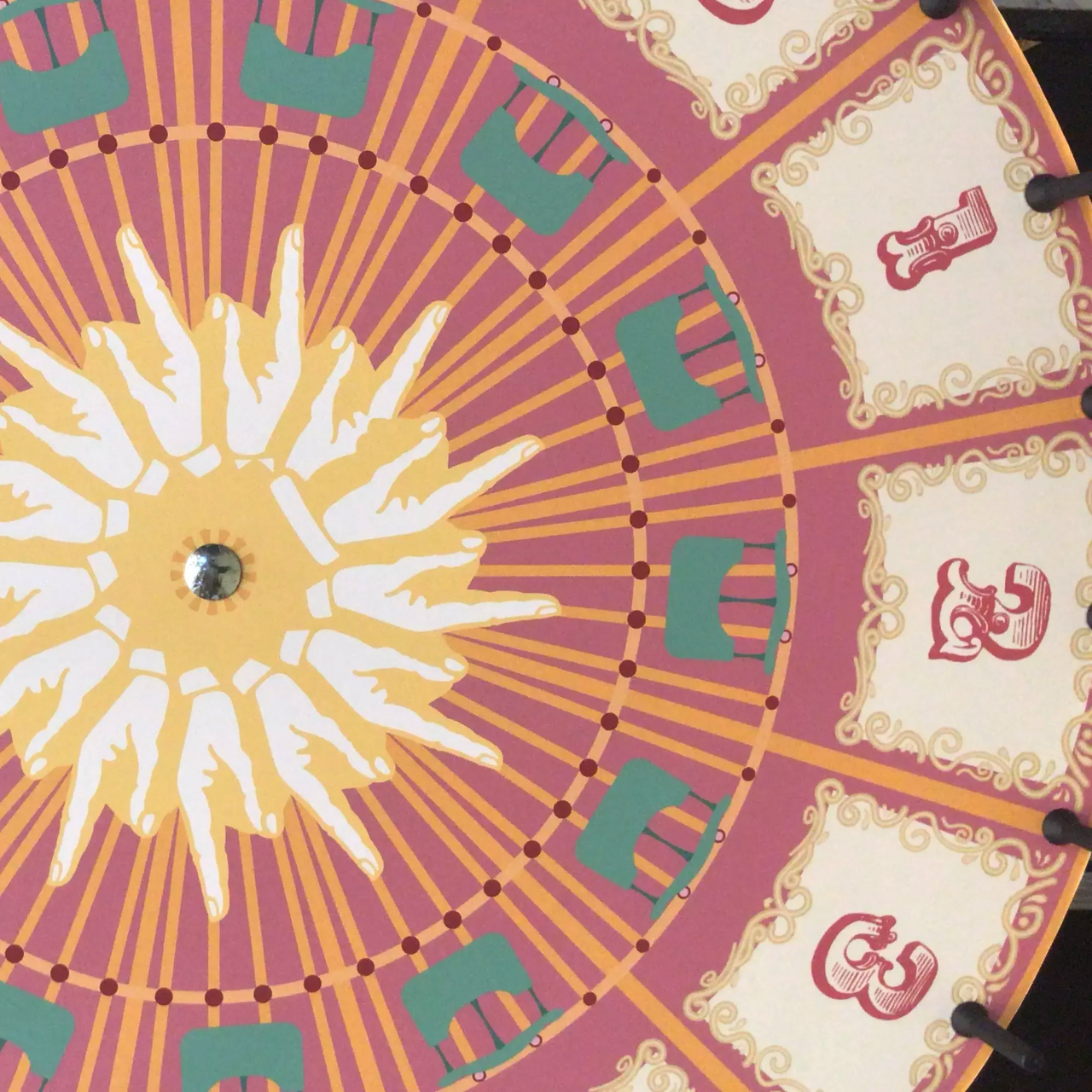 Lyckohjul golvmodell hyra