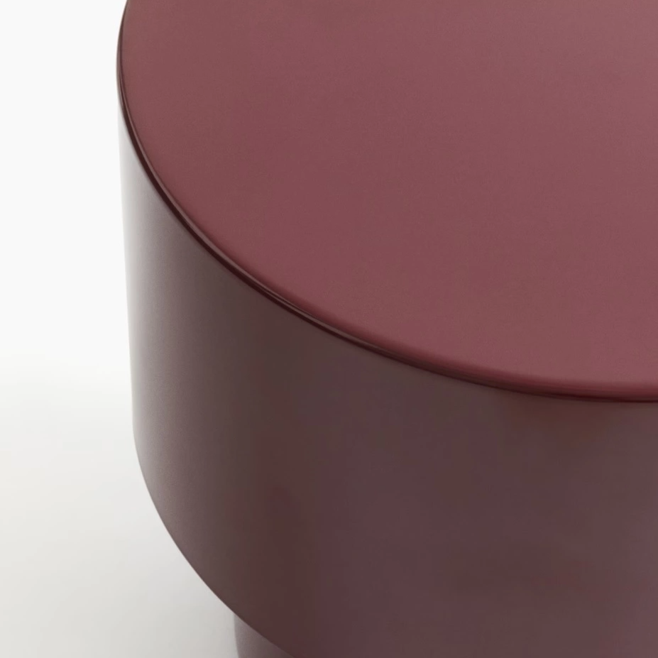 Sidobord burgundy röd