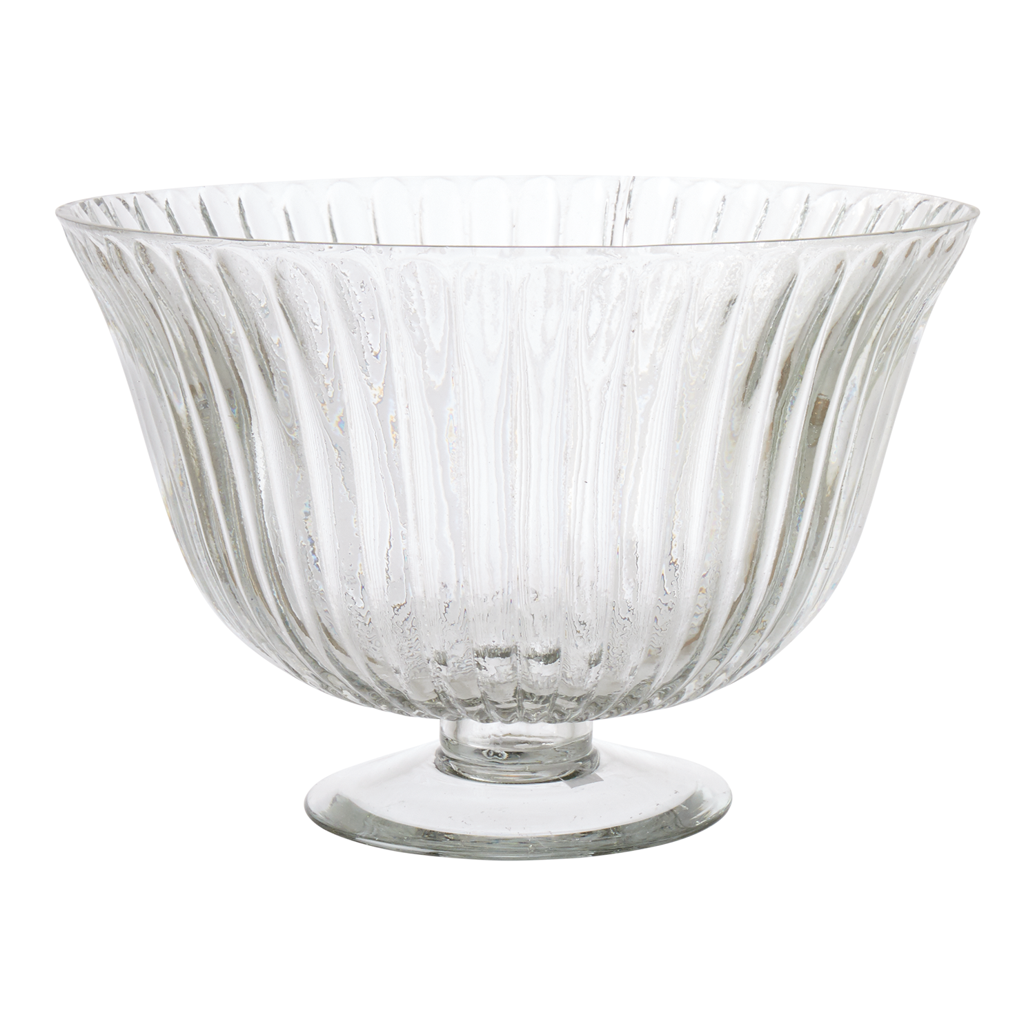 Skål glas med fot
