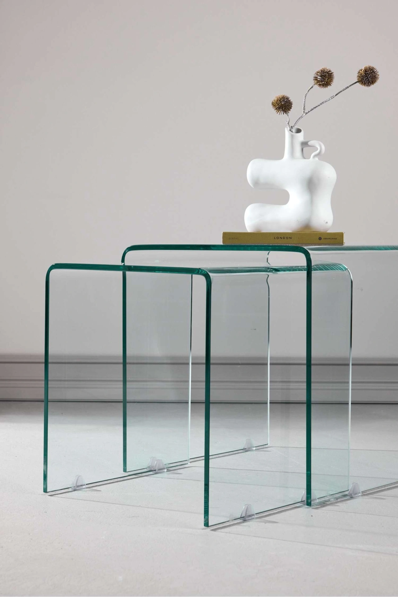 Satsbord glas