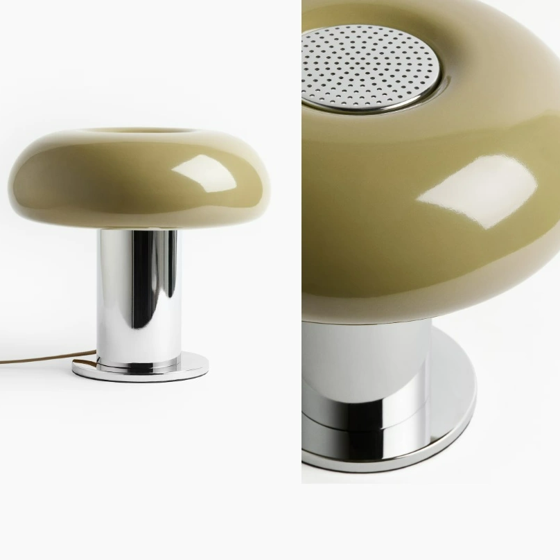 Bordslampa olivgrön