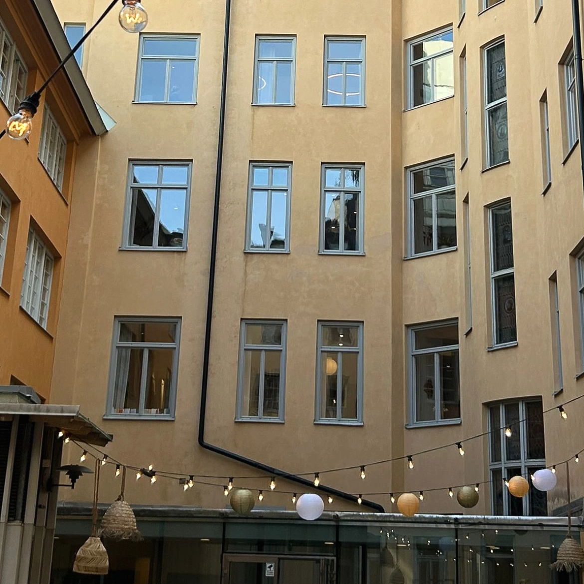 Rislampa Guld 30cm