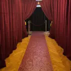 Burgundy sammet