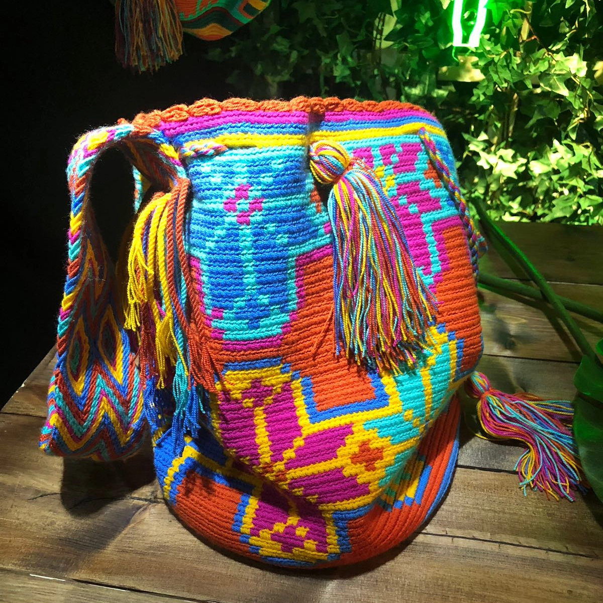 Peruansk väska handvävd