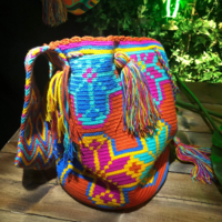 Peruansk väska handvävd