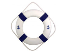 Livboj blå/vit