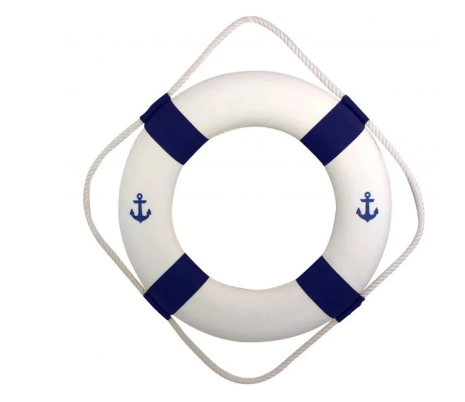 Livboj blå/vit