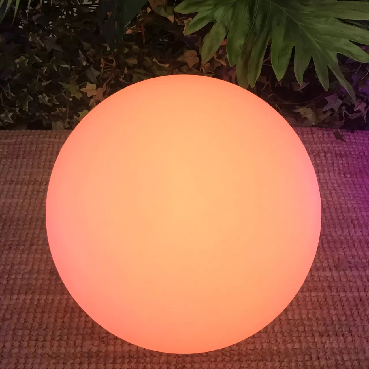 LEDbollar aperolfärger