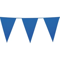 Blå vimplar