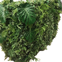 Bardisk grön växtfront