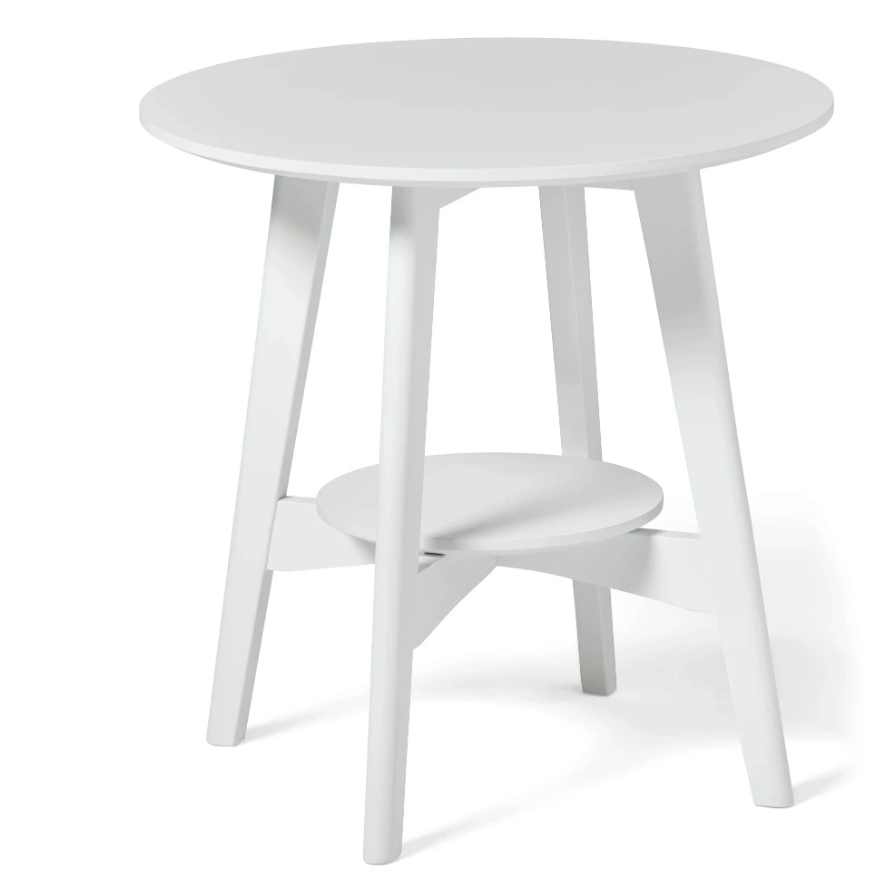 Soffbord vit ek 55cm