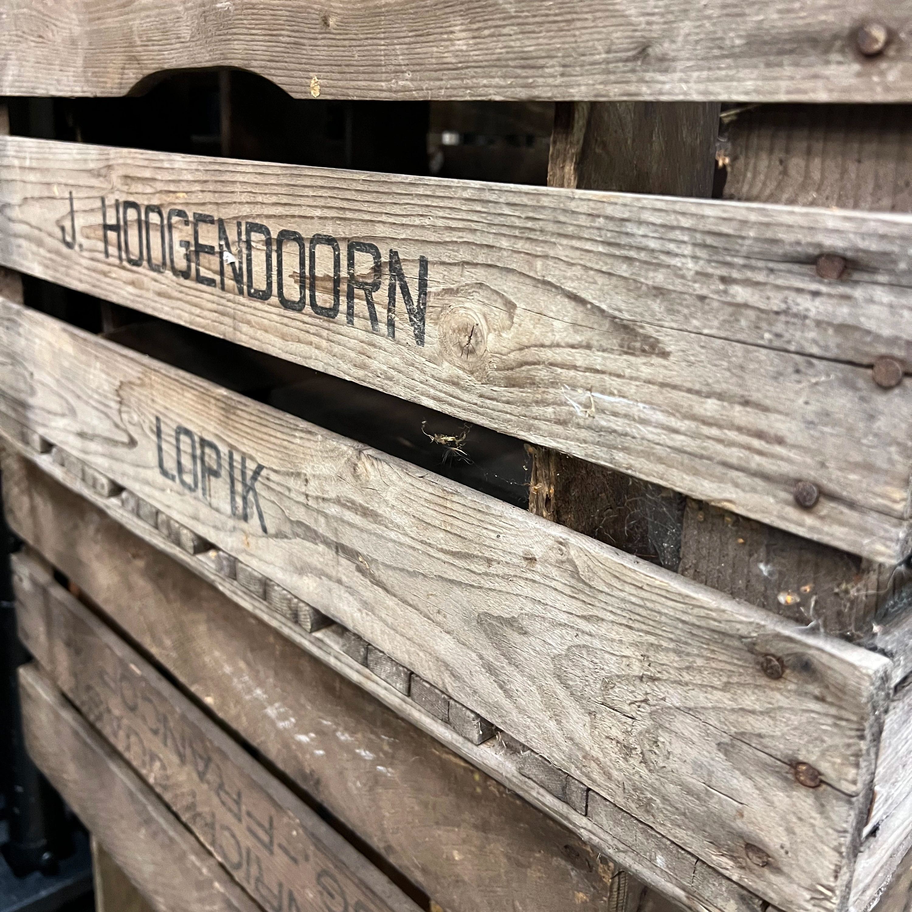 Trälåda vintage