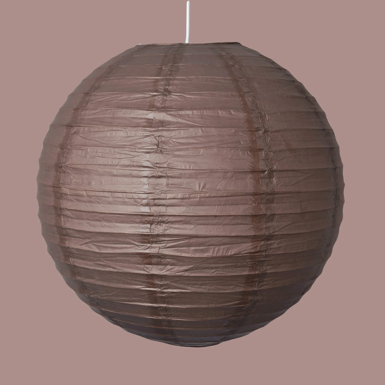 Rislampa brun 50cm