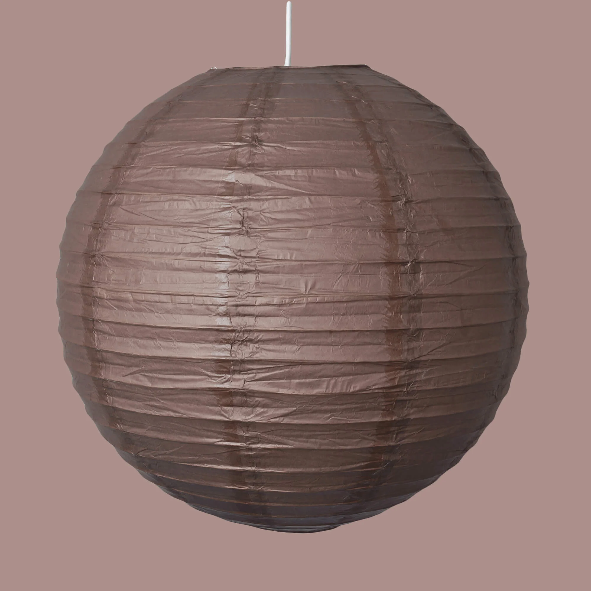 Rislampa brun 50cm