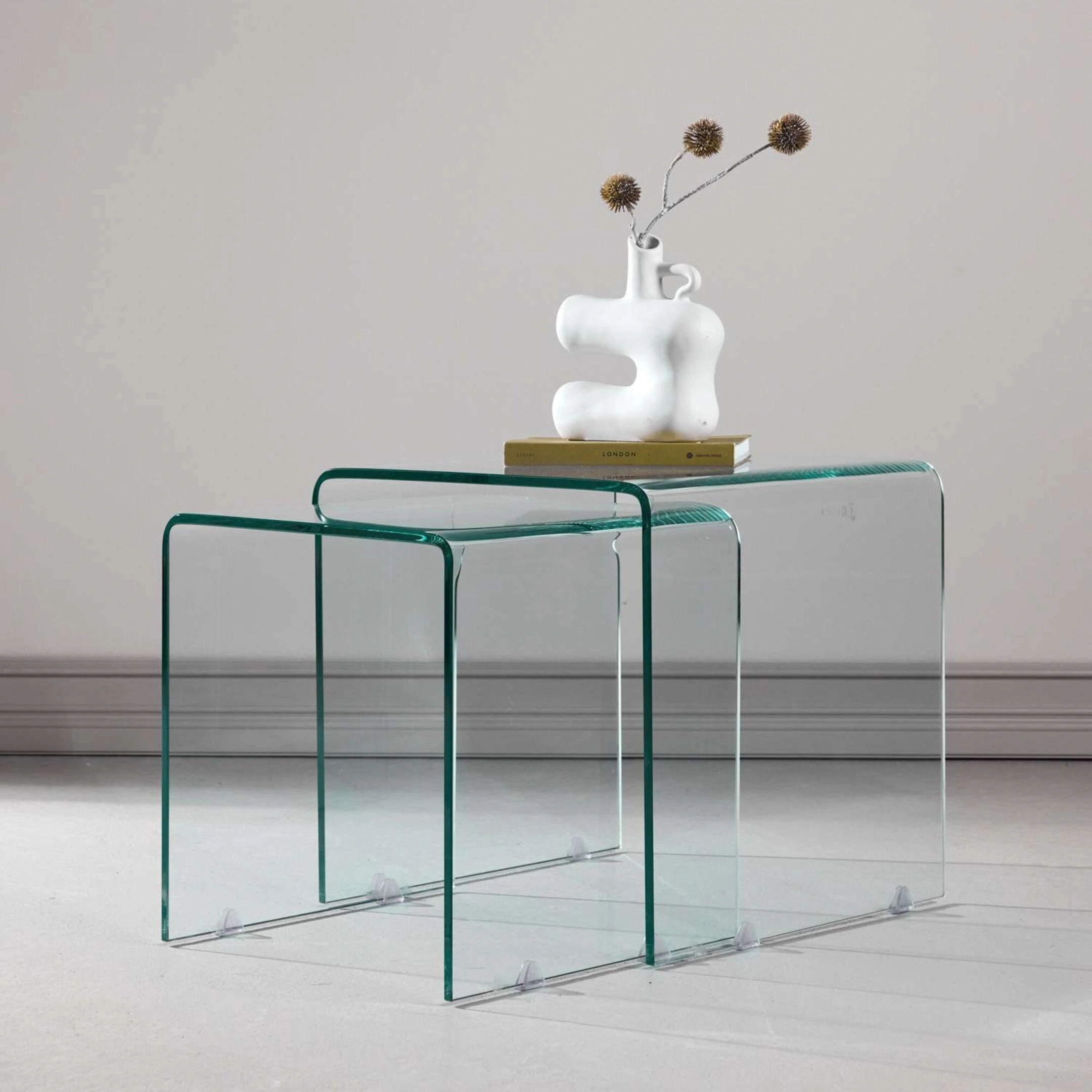Satsbord glas
