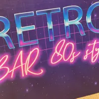 Barskylt retro 80-tal